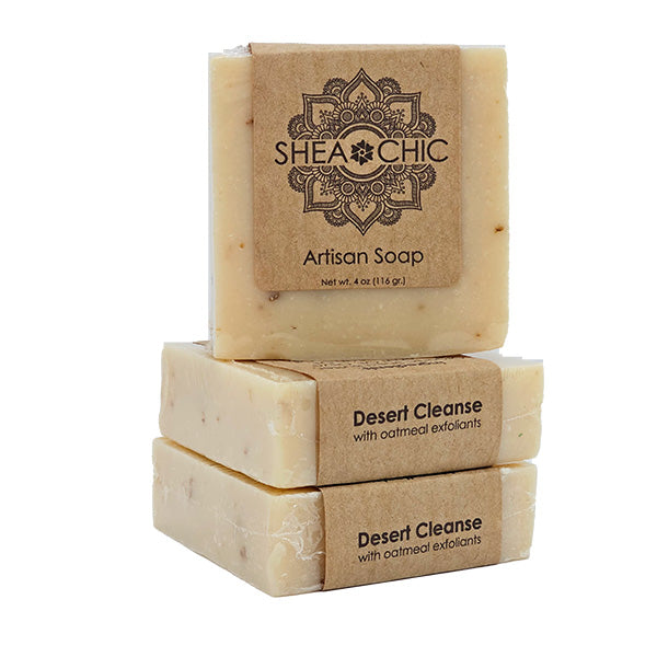 Exfoliating Shea Butter Bars